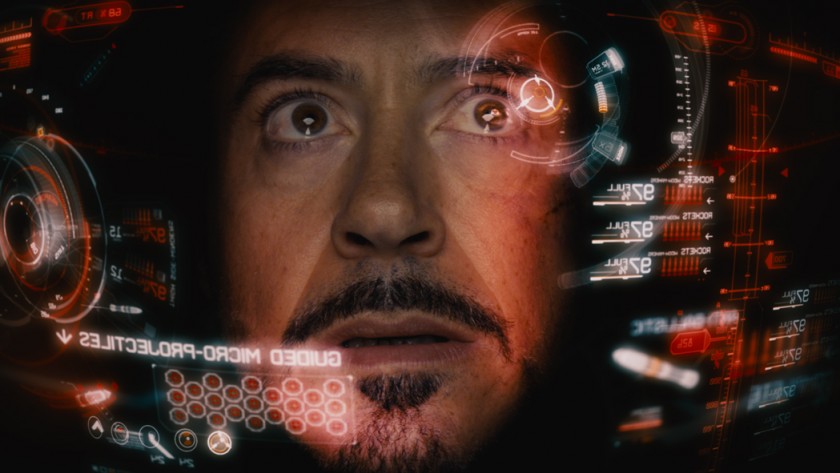 Iron Man FUI elements