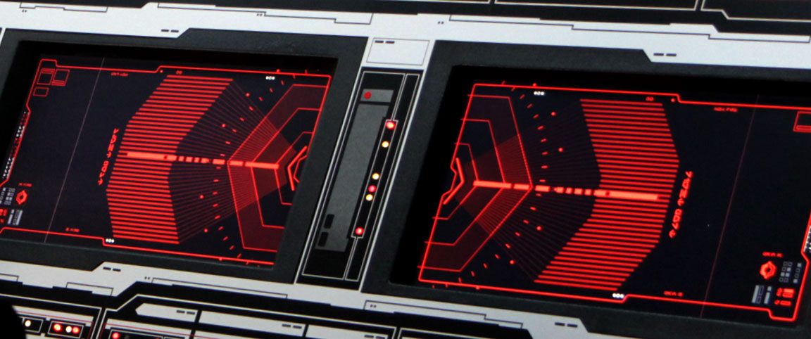 Star Wars The Force Awakens futuristic interface design