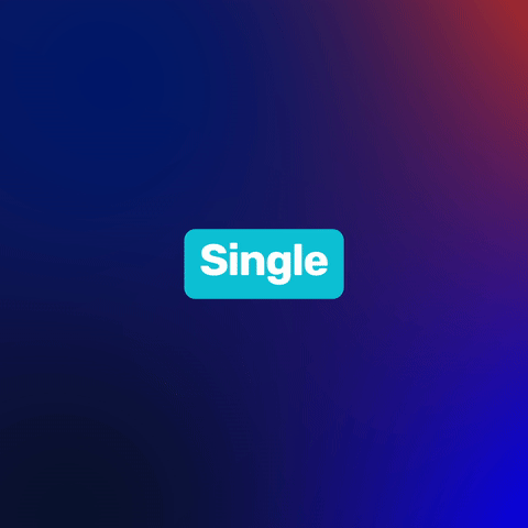 Single word After Effects caption animation for dynamic text effects